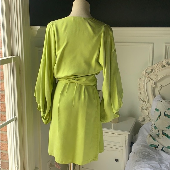 Josie Natori silk cocktail dress - Picture 2 of 6